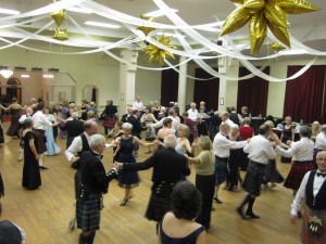 Dancers enjoying the 2012 Dunfermline Ball